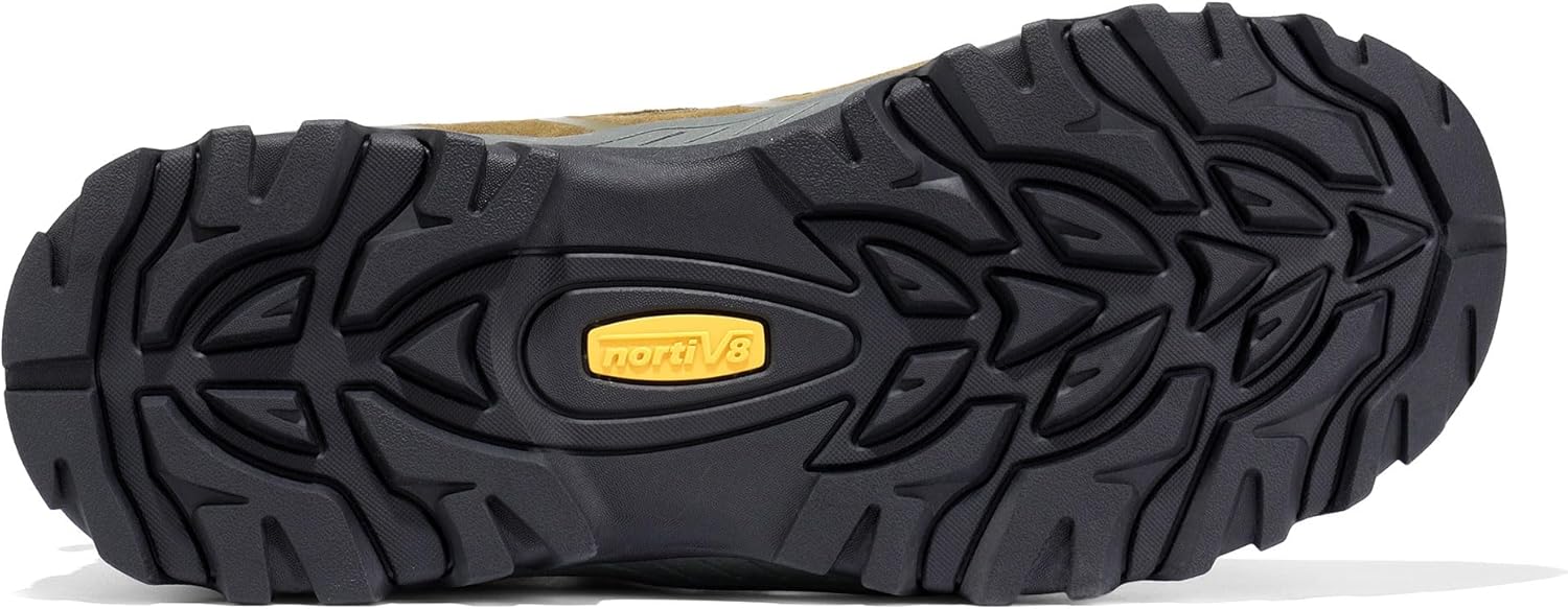 NORTIV 8 Men's Ankle High Waterproof Hiking Boots Outdoor Lightweight Shoes Trekking Trails Armadillo