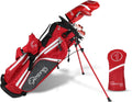 Kids Golf Club Set | Perfect for Toddler Golfers and Kids 34"-51" Tall | EasyCarry Stand Bag | Driver, 7-Iron, Putter, Headcover, and Rain Cover