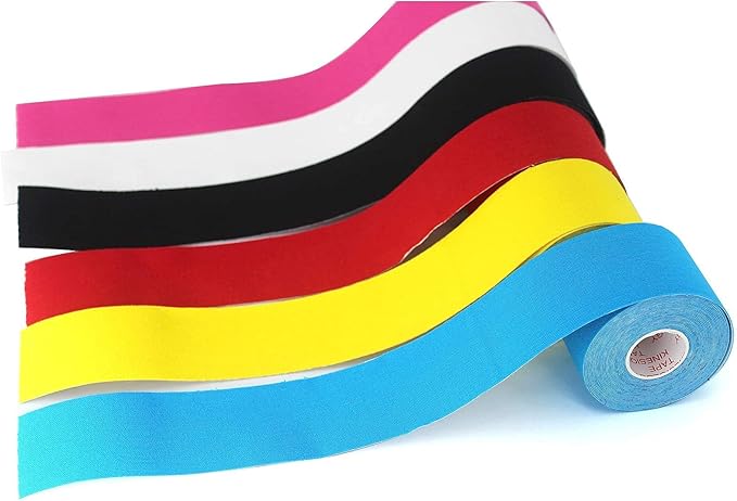 PRIOR FITNESS Premium Lyra Hoop Tape, Aerial Lyra Hoop Anti Skid Tape, 16.4ft/5m Aerial Hoop Lyra Tape Non-Slip Grip Tapes Yoga Rig Tape for Exercises Gymnastics Acrobatics Kinesiology-FlexoryFit
