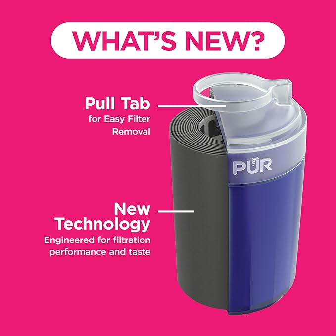 PUR Plus Mineral Core Faucet Mount Water Filter Replacement, 6 Pack - Image 3