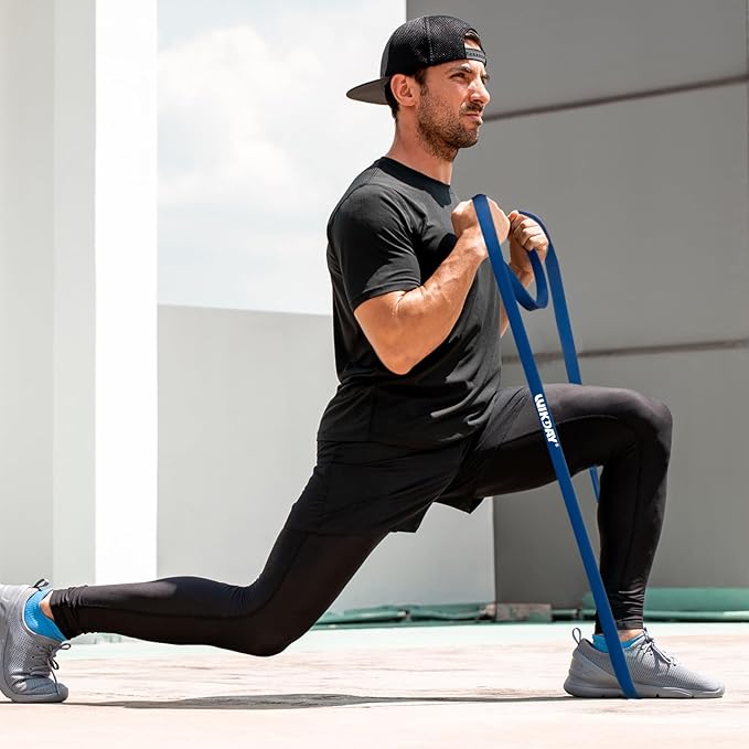Resistance Bands for Working Out, Exercise Bands, Workout Bands, Pull Up Assistance Bands for Body Stretching Training Physical Therapy Muscle Training for Men & Women-FlexoryFit