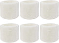 Extolife 6 Pack WF2 Humidifier Filters for Vicks Humidifier V3100 V3500 V3600 V3700 V3800 V3850 V3900, for Honeywell HCM-350 HCM-630 HCM-300T, for Kaz 3020, for Sunbeam 1118 1119, ECM-250i, ECM-500