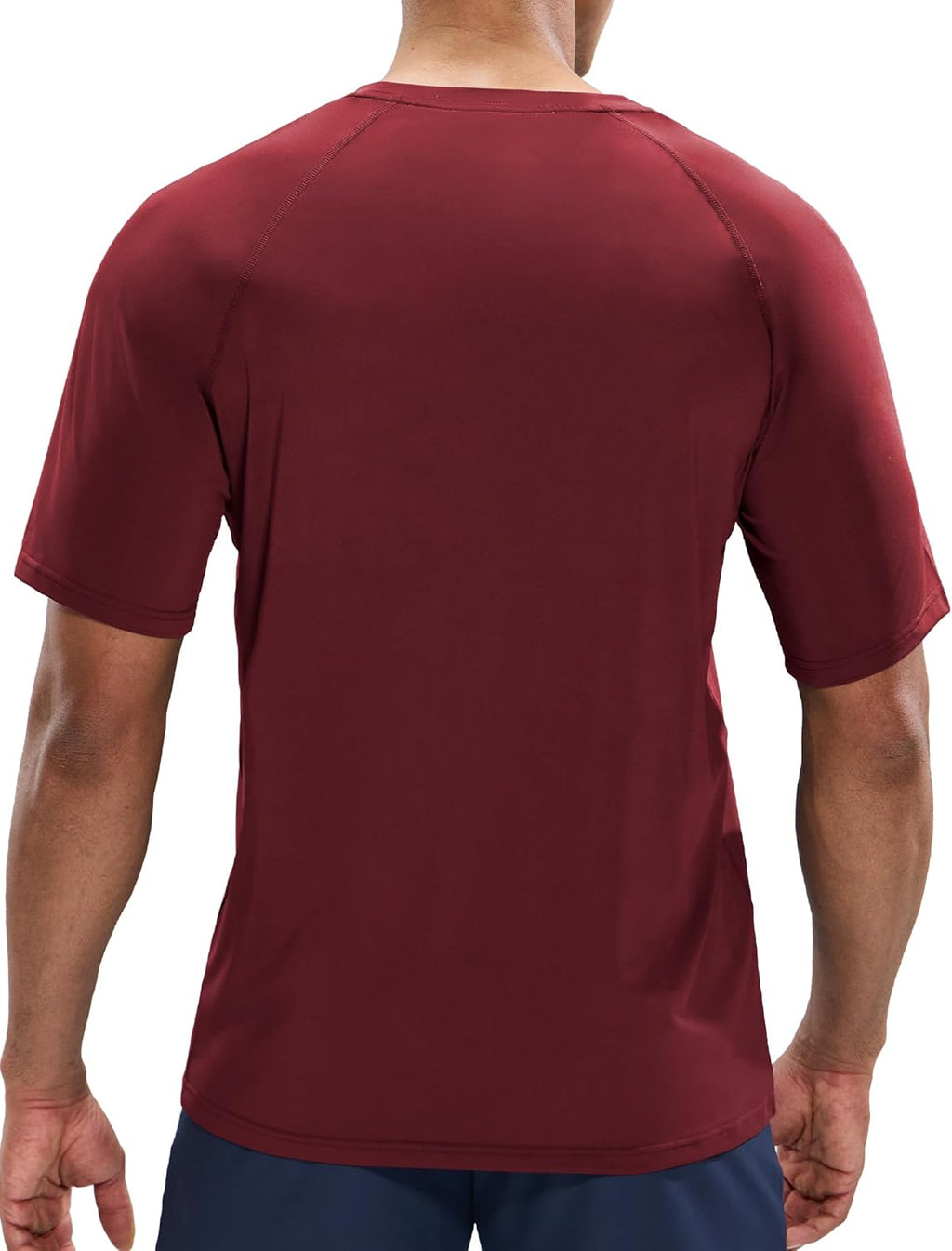 MIER Men's Dry Fit Workout T-Shirts Athletic Running Tee Short Sleeve Crew Neck Gym Tops, Polyester, Moisture Wicking