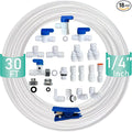 ESHIONG NSF Certified 1/4" O.D. Push to Connect Fittings by ESHIONG