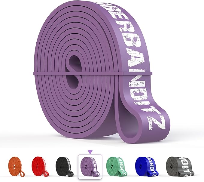 Rubberbanditz Pull Up Assist Resistance Bands Heavy Duty Loop Exercise Workout Bands for Powerlifting, Mobility, and Stretching-FlexoryFit