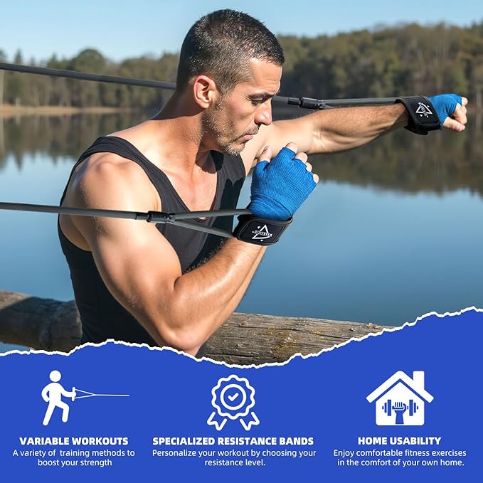 Baseball Resistance Bands - Arm Strengthening Trainer for Pitchers & Players, Softball Pitching Equipment & Sports Accessories-FlexoryFit