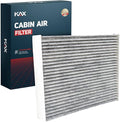 KAX Cabin Air Filter, CF11174 Replacement for Fusion MKZ 2010 2011 2012, Milan 2010 2011, w/Activated Carbon Passenger Compartment Air Filter, Filter Up Dust Pollen