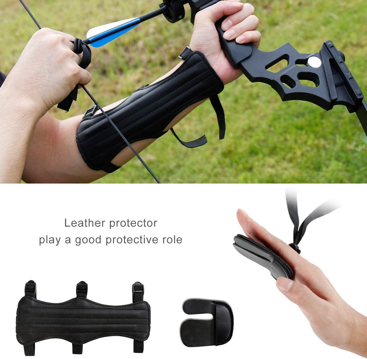 Archery Takedown Recurve Bow and Arrow Set Left/Rght Hand Longbow Kit Beginner Outdoor Hunting Shooting Practice 20lb 30lb 40lb