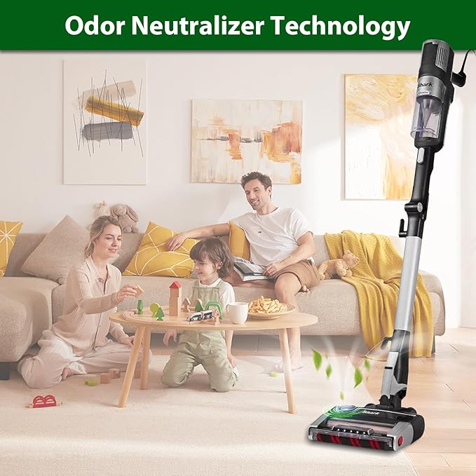 [6 Pack] Odor Neutralizer Technology Replacement Cartridges: Compatible with Shark AZ3000 AZ3002 HZ3000 HZ3002 HZ702 IZ862H IZ562H ZD550 ZU102 LA702 Vacuum Cleaner & Air Purifier - 1541FC3000 Original