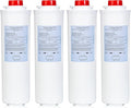 51300C, Replacement for Elkay 51300C, Replacement 55898C Filters, Replacement Bottle Stations Compatible with Ezh2o Filter ERF750, 55898C, EWF3000 (No Chip 4-Pack)