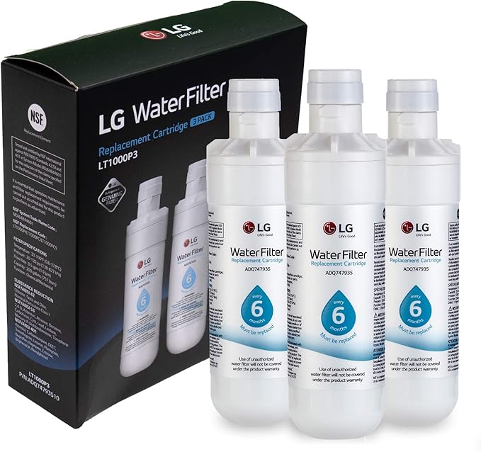 LG LT1000P3 6-Month / 200 Gallon Refrigerator Replacement Water Filter - Image 4