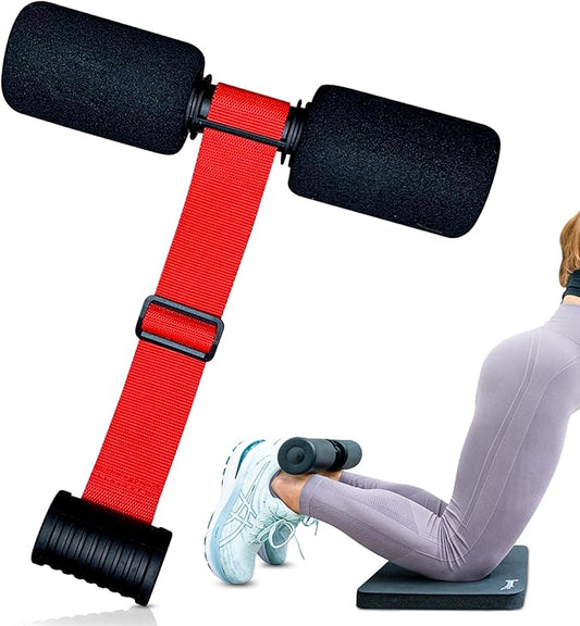 NordStick Nordic Hamstring Curl Strap - Original Nord Stick Exercise Set for Home and Travel - 5 Second Set Up-FlexoryFit