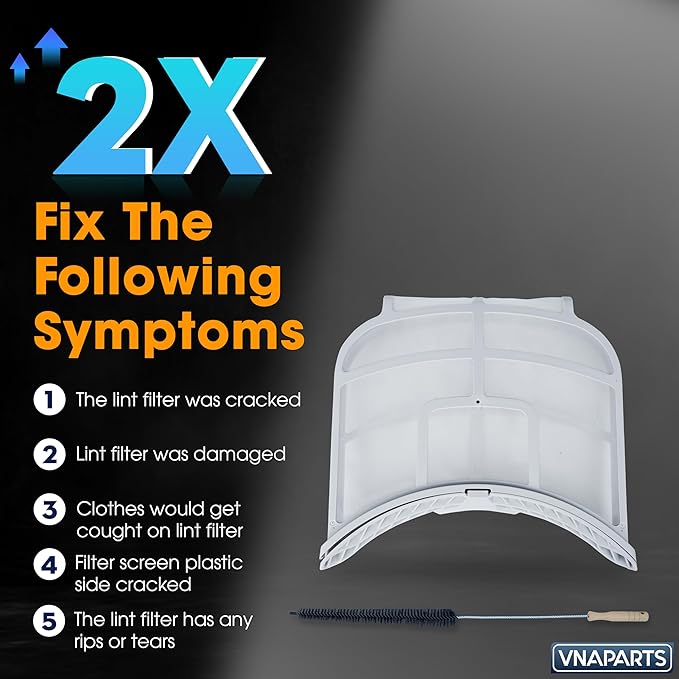 DLEX5005K DLEX5000W DLEX8100V DLGX5006K DLGX5001W DLGX8001W DLGX8101W DLGX8101V DLEX8100W Dryer Lint Filter Screen Replaces For LG DLGX9001V DLEX5000V DLGX5001V DLGX8001V DLEX8000W DLEX8000V DLEX9000V