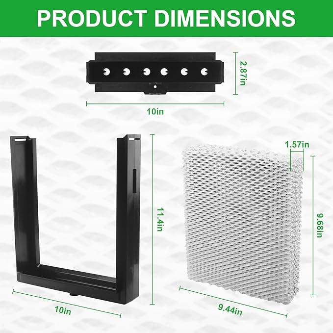 4793 Humidifier Maintenance Kit for AprilAire Whole-House Humidifier 550 558 550A with Water Panel Model No. 10 Humidifier Replacement Filter