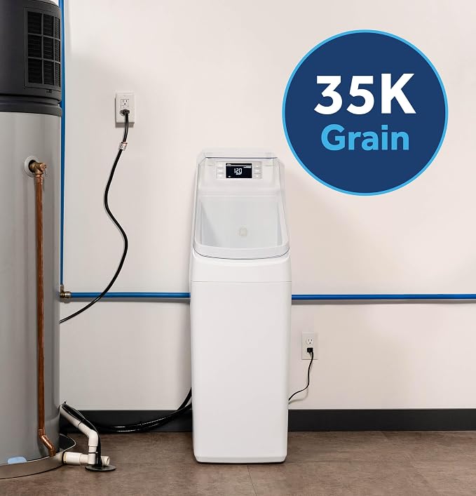 GE Smart Water Softener, 000 Grain, Built-in WiFi - Image 7