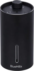 BlueHills Waterless Diffuser Cordless Car Essential Oil Aromatherapy Large Room Portable USB Travel Battery Operated Hotel Home Premium Mini Traveling Diffuser J03 Black