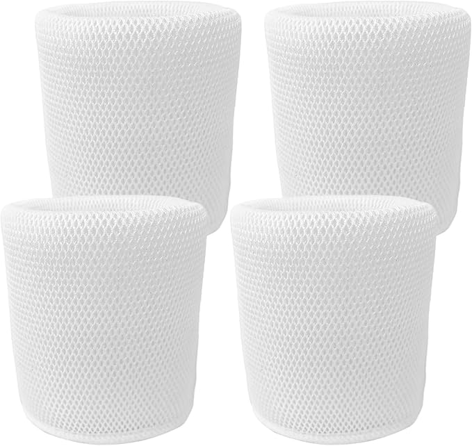 4 Pack Mesh Humidifier Replacement Filter Compatible with Canopy Bedside Humidifier,Washable Mesh and Reusable Mesh Fabric Humidifier Wick Filter Replacement