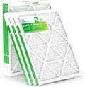 20x25x1 Air Filter 6 Pack, Durable MERV 8 Pleated Home HVAC AC Furnace Filters, Lightweight Compact Air Conditioner Filter Replacement