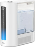 Dreo 6L Humidifier Large Room, Warm & Cool Mist Humidifiers for Bedroom, 60H Runtime, 12H Timer, Top Fill, Humidity Indicator Light, Baby, Plants, Easy Clean, HM713