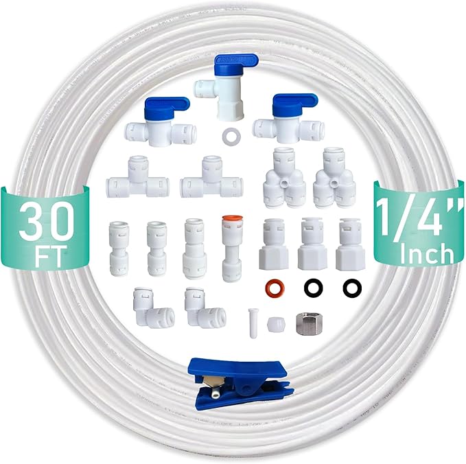 ESHIONG NSF Certified 1/4" O.D. Push to Connect Fittings by ESHIONG