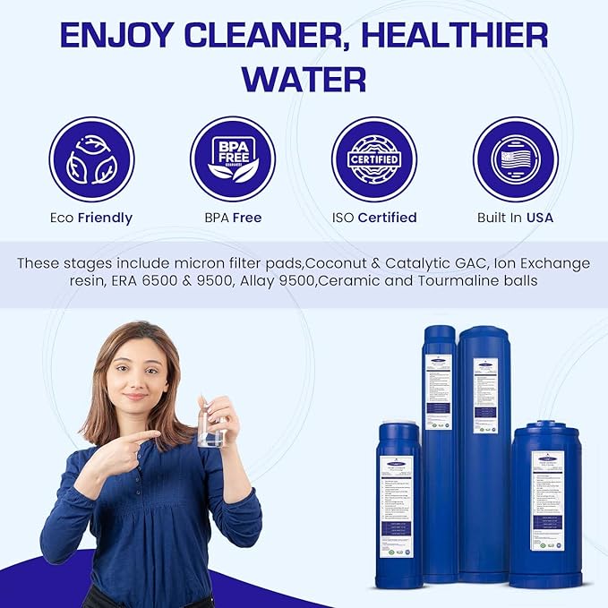 SMART Replacement Filter | 2-7/8" x 9-3/4" SMART Ultimate Cartridge | CQE-RC-04004 | Crystal Quest