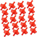 20 Pack 1/4" Inline Gas Fuel Filter Replaces for BS 298090 298090S 394358 JD AM107314 LG298090 LG298090S PT4265 Toro 42-5240 56-6360 Lawn Mower Fuel Filter