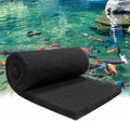 Aquarium Carbon Pad -Premium Cut to Fit Carbon Infused Filter Pad Media for Crystal Clear Water Fish Tank and Ponds (10.5x72in)