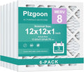 12x12x1 Air Filter MERV 8 MPR 600 Pleated AC Furnace Filters Replacement by Unknown