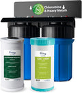 iSpring WGB21B-KSNC Whole House Water Filter System, SGS-Tested to Remove up to by iSpring