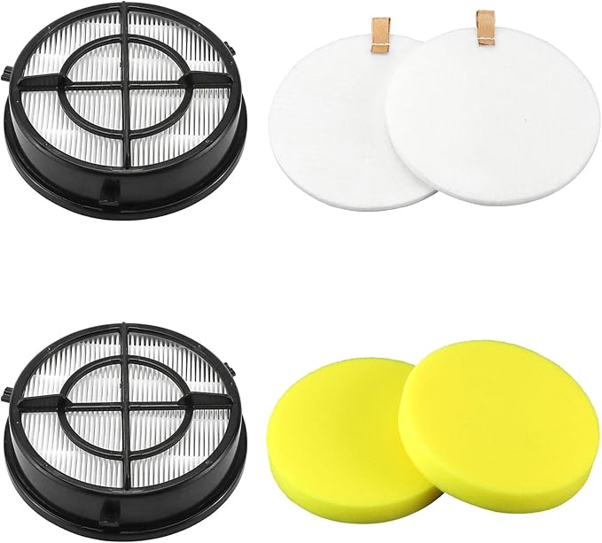 1650 16871 Febreze Vacuum Filter Compatible with Bissell Pet Hair Eraser Upright Vacuum Replacement Model 1650 Series, 1650A, 1650W, 16501, 16502, 1650C 1650P 1650R Part 16871 1608861 1608860 LUXRILIX