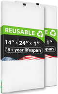 REair 14x24x1 Air filter Pro Kit, Washable and Reusable Air Filter 14x24x1 by Reair