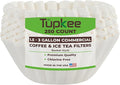 Tupkee Extra Large Coffee Filters – 13.75” x 5.25” – Fits Bunn 1.5–3 Gallon Commercial Coffee & Tea Machines – Chlorine-Free – No Overflow, No Tearing – 250 Count – For Restaurants, Cafés