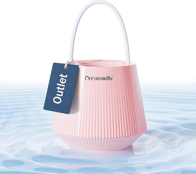 Outlet Dreamwills TF100 Bath Filter For Tub-Certified 15-Stages Bathtub Water Filter, Reduce 99% Heavy Metal,Hard Water Softener For Sensitive Skin, Body, Hair, BPA-Free|2500 Gallons, Pink