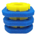 Replacement Sponge Filter Media Pad for Polar Aurora CPF-250, CPF-180, 10000L Pressure Pond Filters, Compatible with VIVOHOME/VIVOGROW 2380 GPH/2630 GPH, Goplus 10000 L/H Aquarium Filter Sponge Foam。