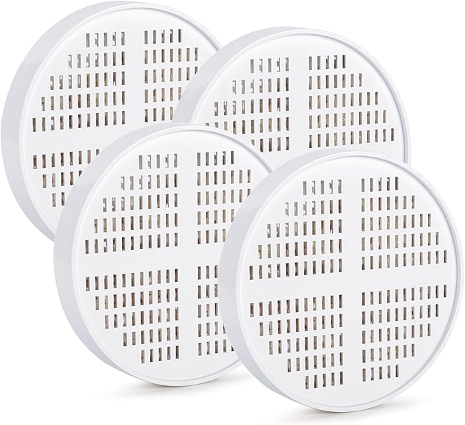 Vitamin C + Vitamin E + Vitamin A Shower Filter Replacement Cartridge for Aquahomegroup Shower Head Filter - 4 Packs