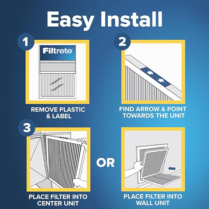Filtrete 14x14x1 Air Filter, MPR 300, MERV 5, Clean Living Basic Dust 3-Month - Image 3