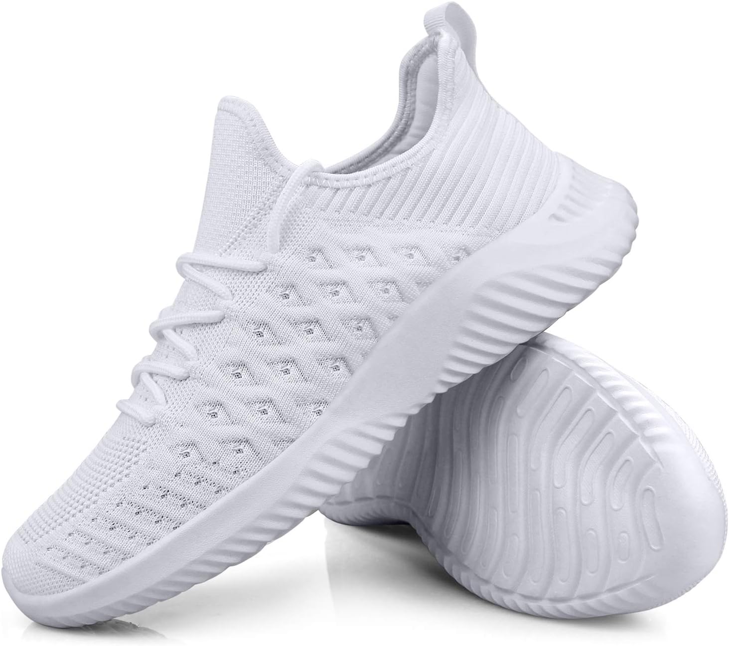 Feethit Mens Slip On Walking Shoes Lightweight Breathable Non Slip Running Shoes Comfortable Fashion Sneakers for Men