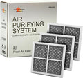 Replacement for LG LT120F Refrigerator Air Filter 3 Pack, Kenmore Elite 469918, 9918, ADQ73214404, ADQ73334008, ADQ73214402