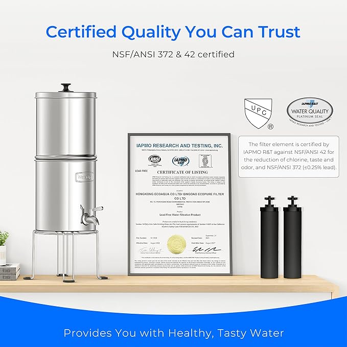 Waterdrop TK-AB-FS Gravity Water Filter System, - Image 5