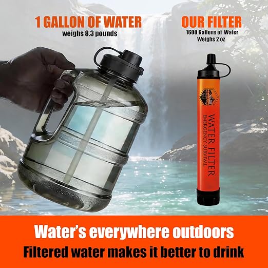 5-Pack Personal Water Filter Straw - Image 6