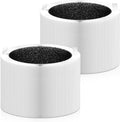 211i Max Air Filter Replacement Compatible with Blue Pure 211i Max, 3-in-1 H13 Replacement Filter, Pre-Filter Activated Carbon for Blue Air Purifier F2MAX, 2 PC, White