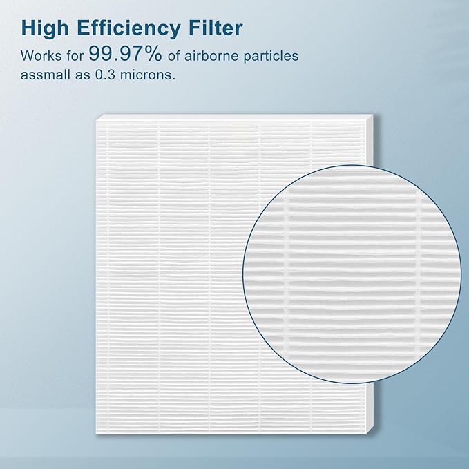 True High Efficiency C535 Replacement 115115 Filter A Compatible with Winix PlasmaWave C535, 5300-2, 6300-2, 5300, 6300, P300, AM90, 9000, 5000, 5000B, C909, 9800, 4 x Filters