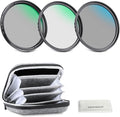 NEEWER 43mm UV/CPL/ND Lens Filter Kit by Neewer