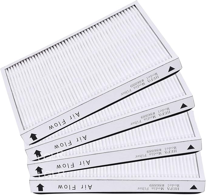 4 Pack Vacuum Cleaner HEPA Filter for Sears Kenmore EF-1, Part #86889, 20-86889,20-53295, KC38KCEN1000,Also for Panasonic(Part # MC-V199H)