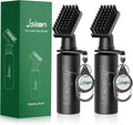 2 Pack Pro Golf Club Cleaner Brush Combo with Squeeze Water Bottle 7.5 Inches Holds 4 Ounces of Water, Essentials Golf Accessories for Men, Best Golf Gifts for Men