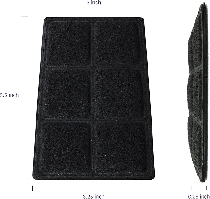 Premium Charcoal Filters for PetSafe Drinkwell Fountains, Pack of 10