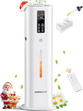 VAGKRI 12L Humidifiers for Large Room, Last 120 Hours, Cover up to 1000ft², Top Fill Ultrasonic Cool Mist Humidifier, 3 Mist Level, 24H Timer, Essential Oil Diffuser Humidifiers For Bedroom, Home