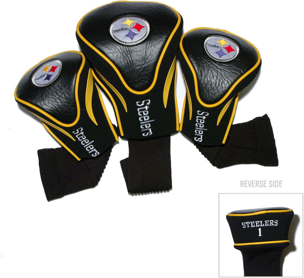 Team Golf NFL Numbered 1, 3, & X, Fits Oversized Drivers, Utility, Rescue & Fairway Clubs, Velour Lined for Extra Club Protection