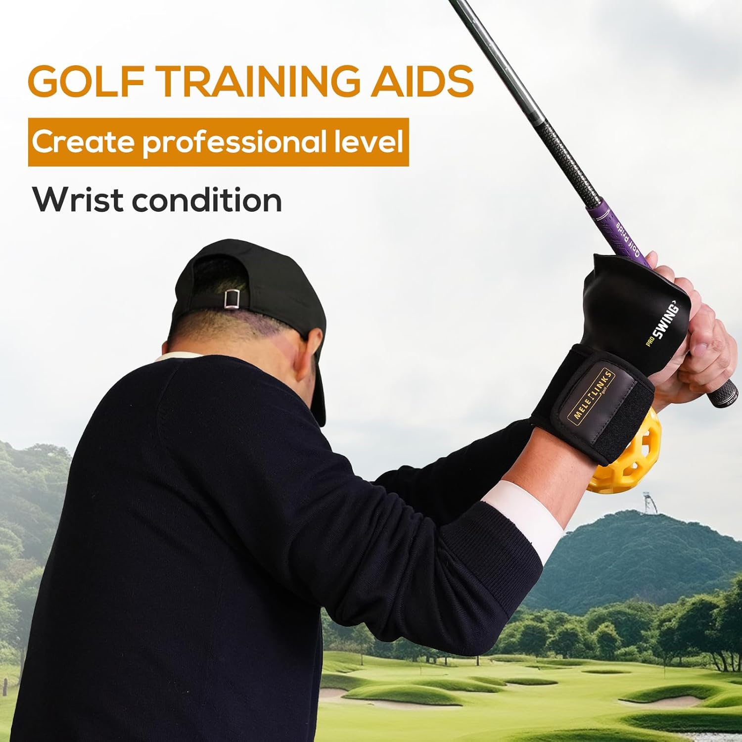 Golf Swing Trainer Ball, Golf Trainer Ball, Golf Training Aid, Golf Swing Trainer, Golf Grip Trainer, Golf Swing Training Aid, Golf Training Aids, Golf Swing Posture Corrector