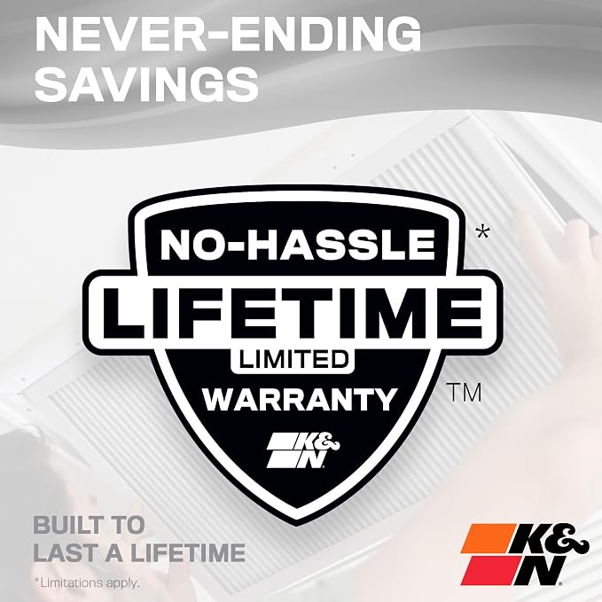 K&N 14X20X1 HVAC Furnace Air Filter, Lasts a Lifetime, Merv 8, the Last HVAC - Image 7